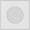 Ekena Millwork Standard Sedgwick Bullseye Rosette with Beveled Edge, 6"W x 6"H x 3/4"P ROSP060X060X075SDG03 - alternate 2